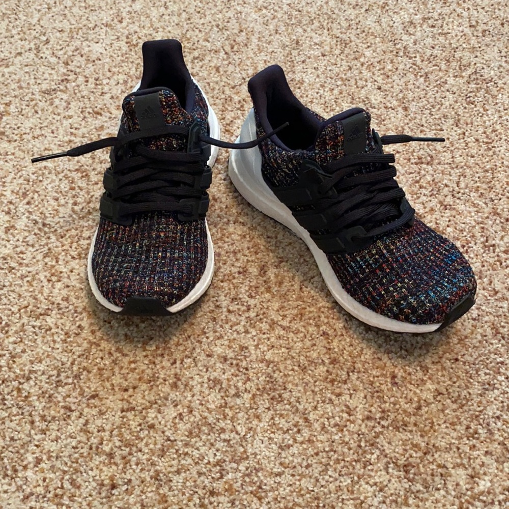 kids rainbow ultra boost